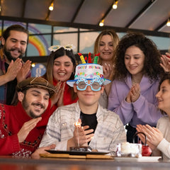 Okllen birthday hats fit most adults with about 20-inch head circumference.