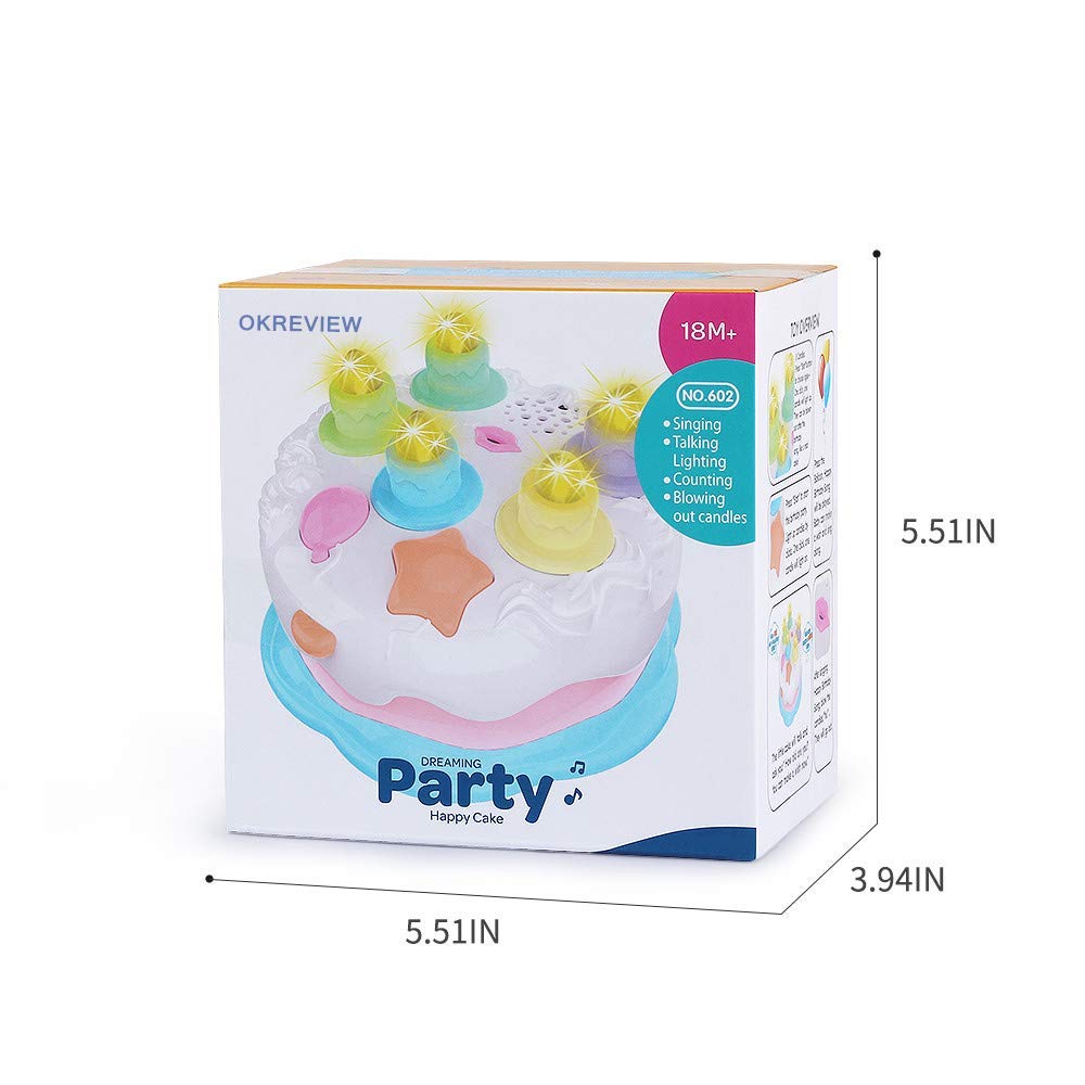 OKREVIEW compact 14x14x9 cm size fits small hands for gifting