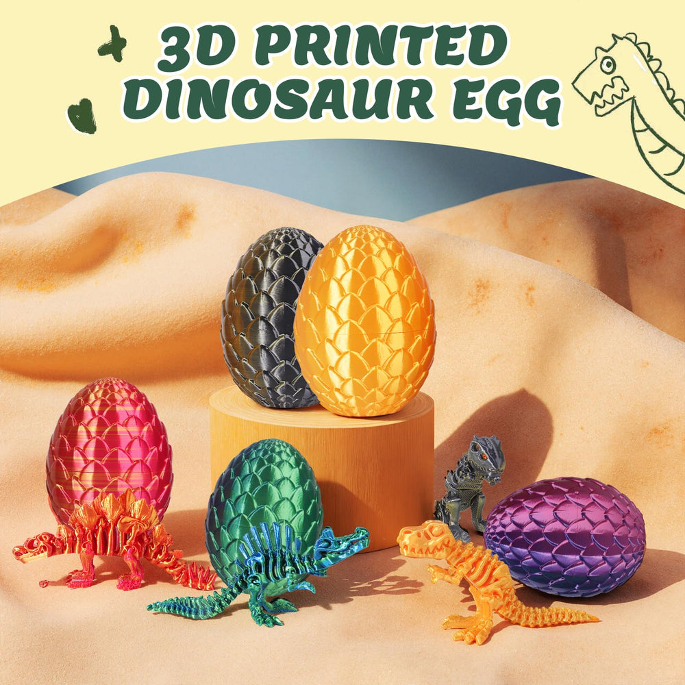 OKYUK dragon egg crafted from eco-friendly PLA emphasizes lightweight durability.