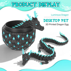 OKYUK eco-safe PLA dragon egg, BPA-free and kid-friendly.