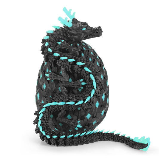 OKYUK dragon egg glow in the dark display, ideal for ambient desk decor.