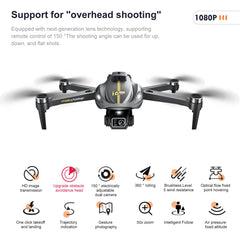 OKYUK 150-degree adjustable camera angle for versatile aerial perspectives.