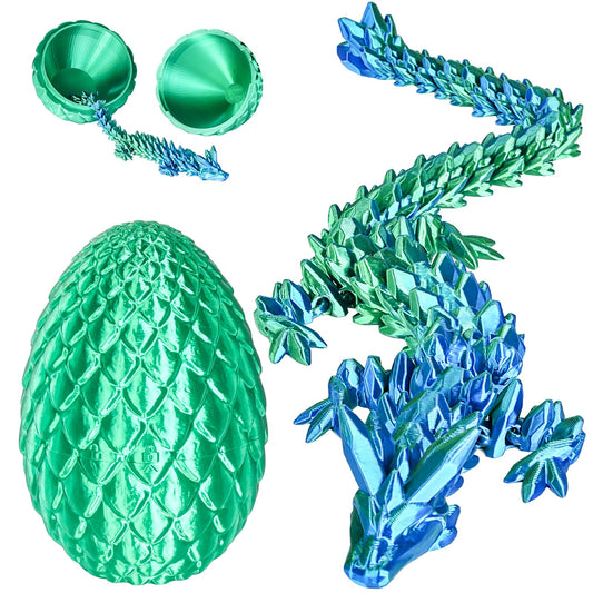 Olee Odee dragon eggs closeup showing crystal glow and playful design.