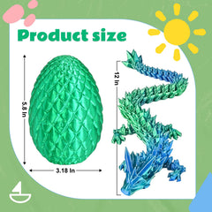 Olee Odee egg stands five inches tall for compact display.