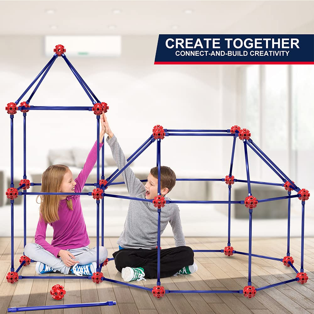OleFun Fort Building Kit tunnel play space for crawling adventures