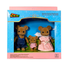 OLEOCA-family-gift-brown-mouse idea emphasizes age-3+ screen-free gift moments.
