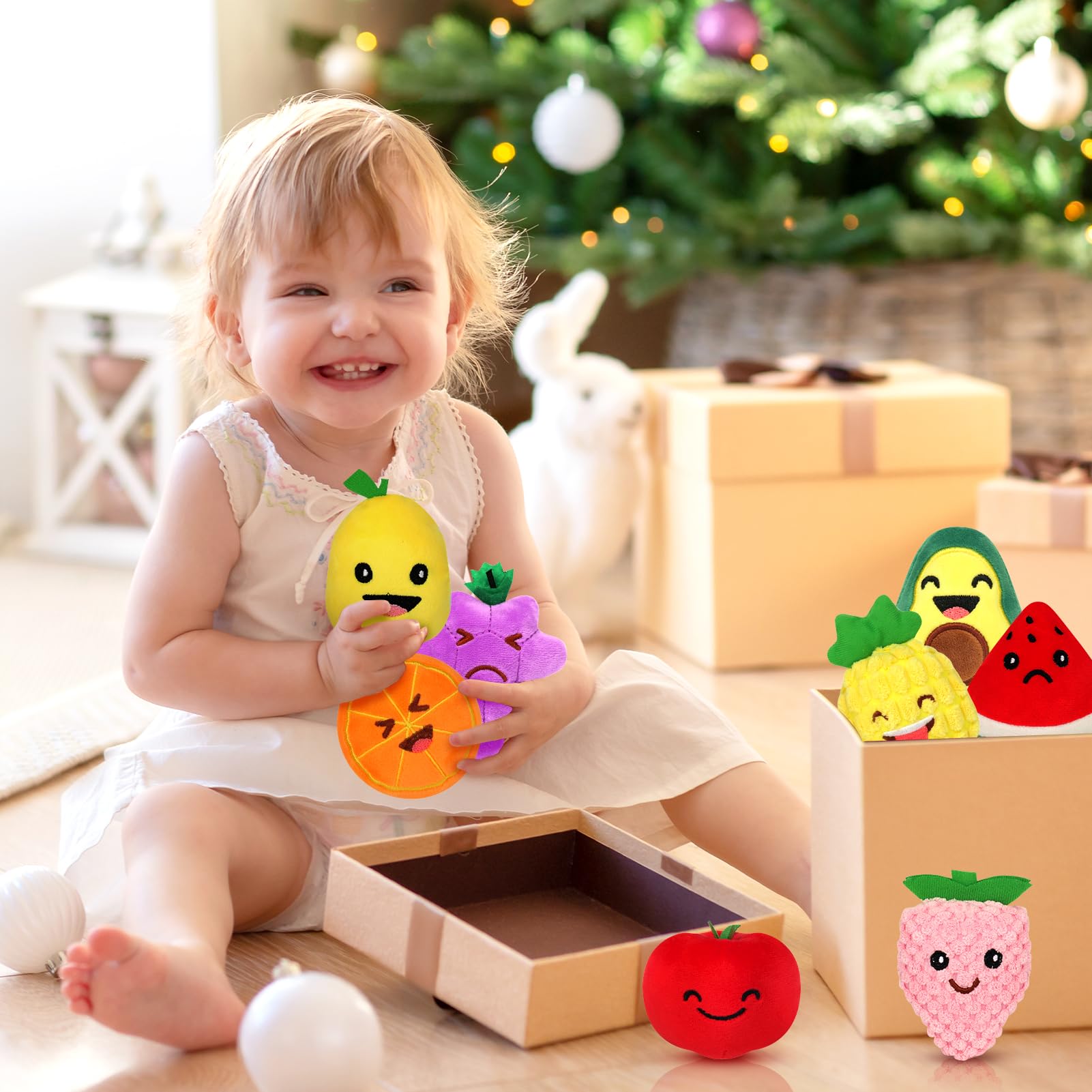 OleOletOy apple plush sensory toy suits cozy storytime and portable play.