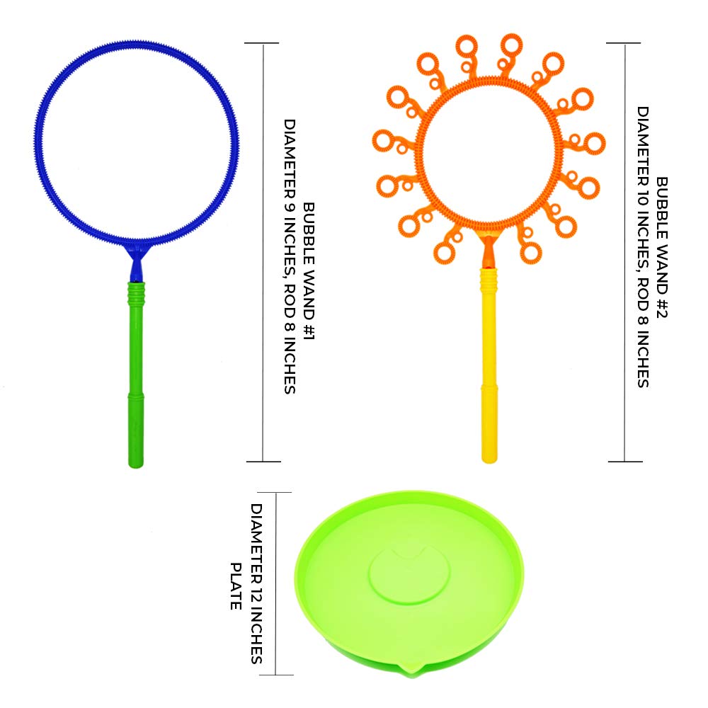 OleOletOy bubble wand with easy-connect handle for quick setup.