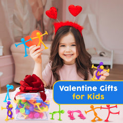 Soft silicone OleOletOy pieces in seven vibrant colors for engaging sensory exploration