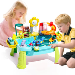 OLHKYN sand-water table cloud faucet sparks imaginative play and water flow exploration