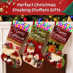 Olixmlya finger lights Christmas tree design instant glow for party favors