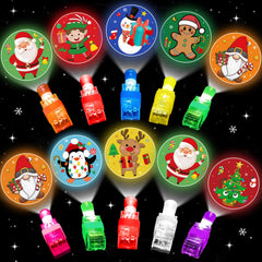 Olixmlya finger lights Santa design brighten stockings with festive fun