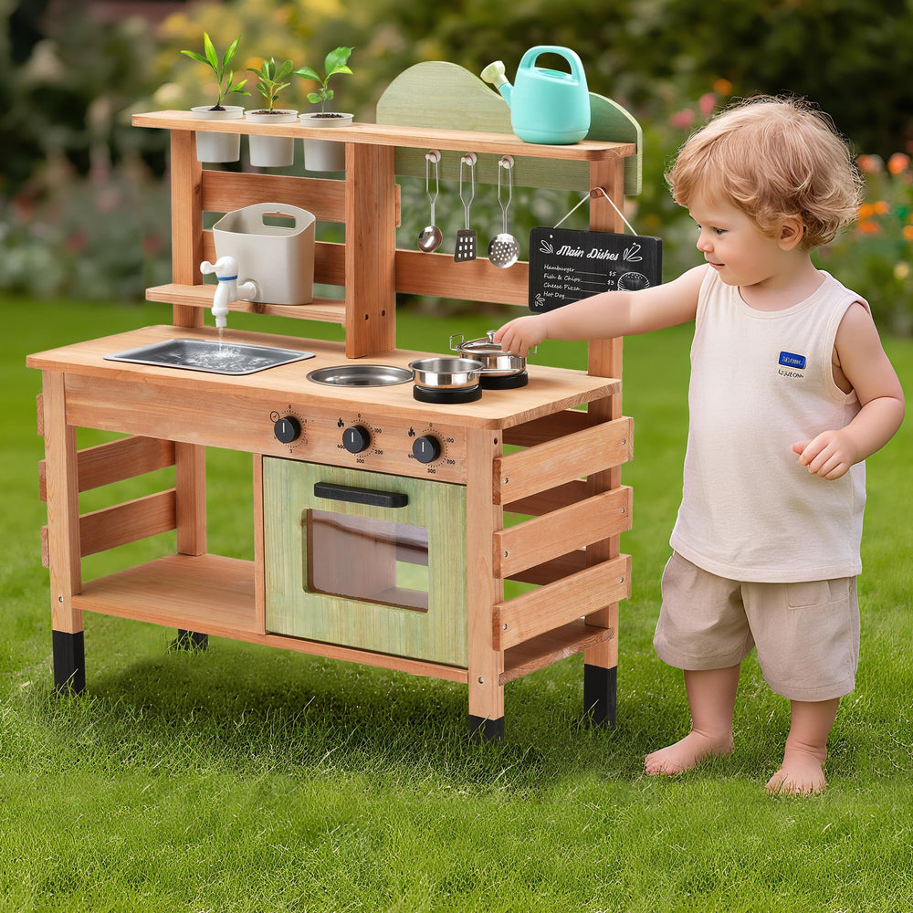OLLIKIVI backyard pretend play set ready for ages 3+