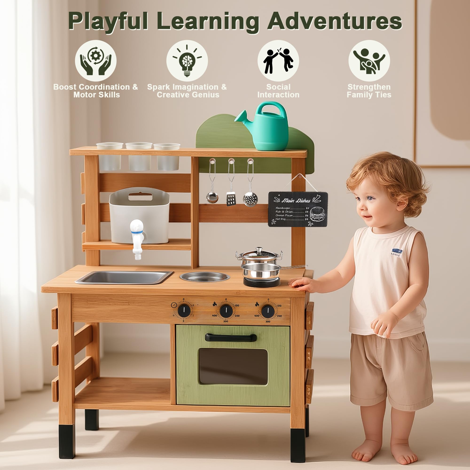 OLLIKIVI planting area helps kids explore nature and garden pretend play