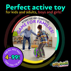 Color-In design on Ollyball invites personalization with markers.