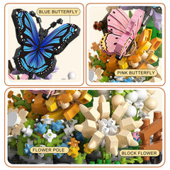 OLTLYUNH home decor blocks brighten desks and shelves with playful botanical flair.