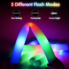 OLUPP bulk LED sticks ready for large events and crowds.