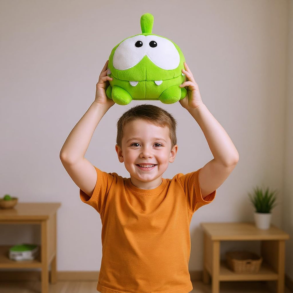 Om Nom plush makes a great gift for kids' birthdays and holidays
