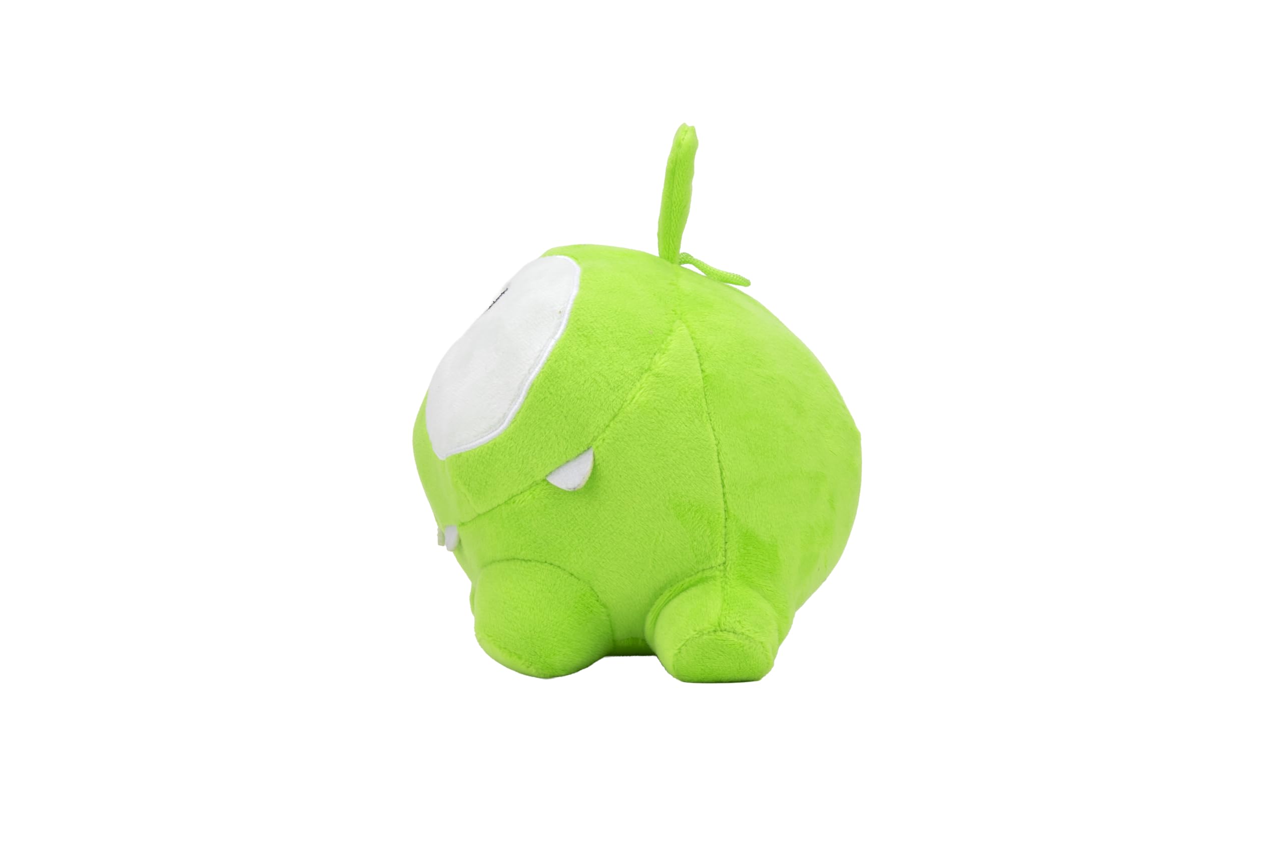 Om Nom plush with vibrant green tones inspires imaginative play