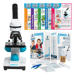 Omano Juniorscope kids microscope package for hands on STEM exploration at home