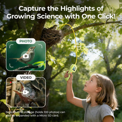 Omlite borescope camera captures photos and videos for STEM learning
