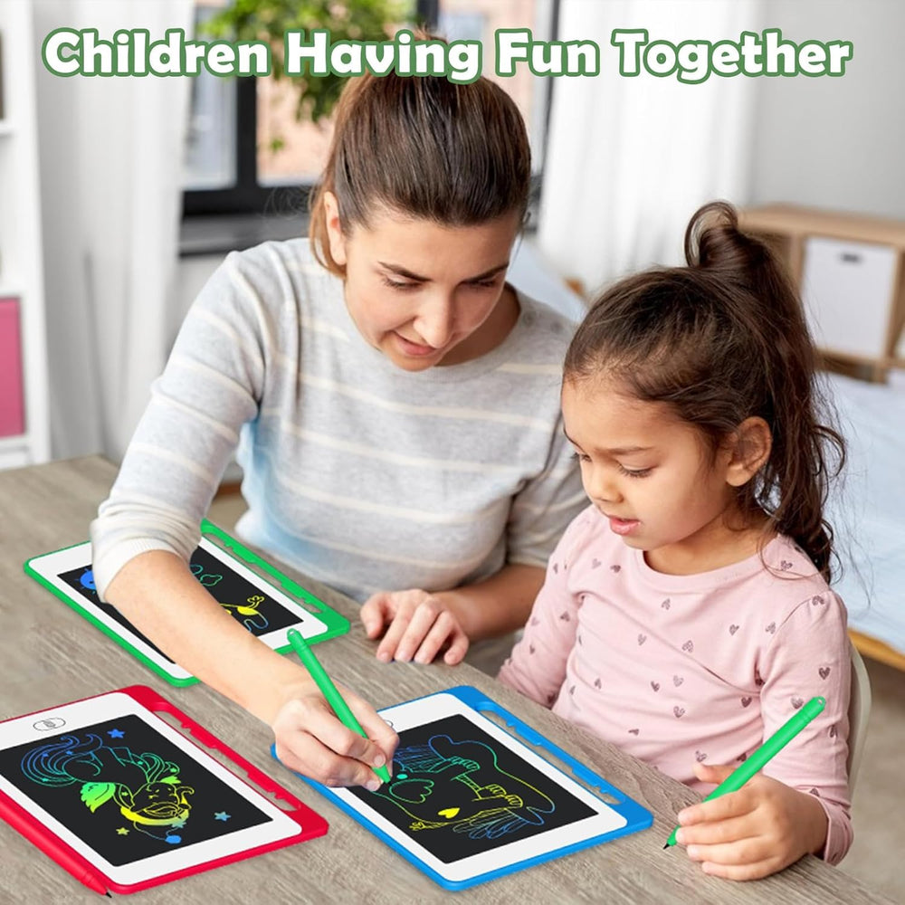 OMXDG 8-pack yellow LCD writing tablet for creative art