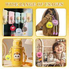 OMyFav backpack charms, soft plush feel and long-lasting durability