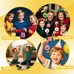 OMyFav playful plush keychains, great as prizes and party giveaways