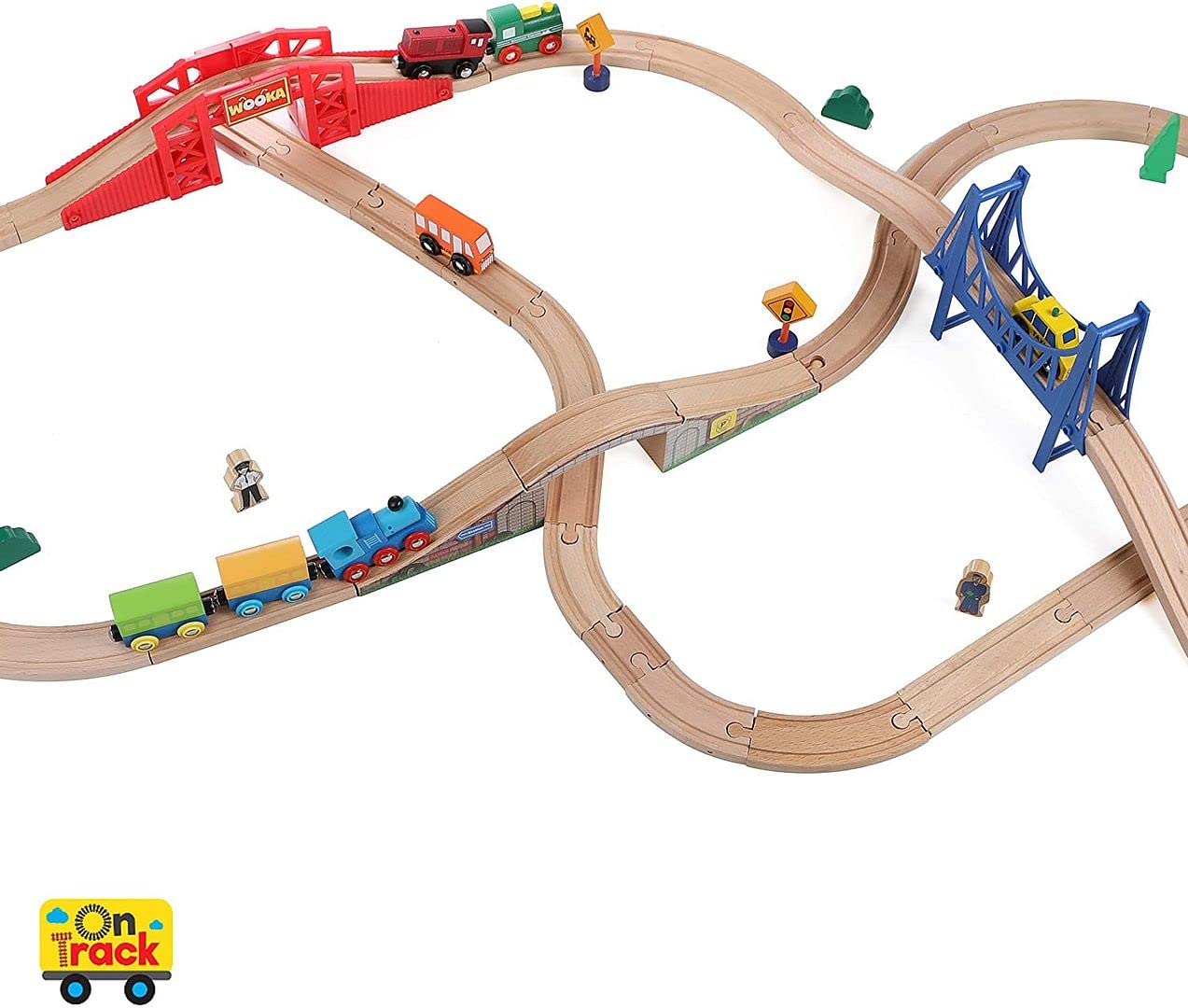 On Track USA gift-ready train accessory for birthdays or holidays.