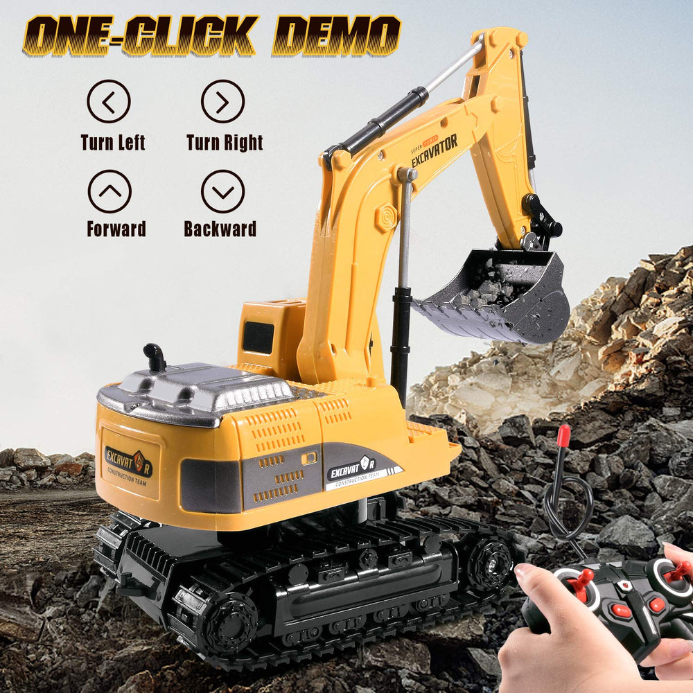 Onadrive excavator toy outdoor play on sand or yard for playful exploration