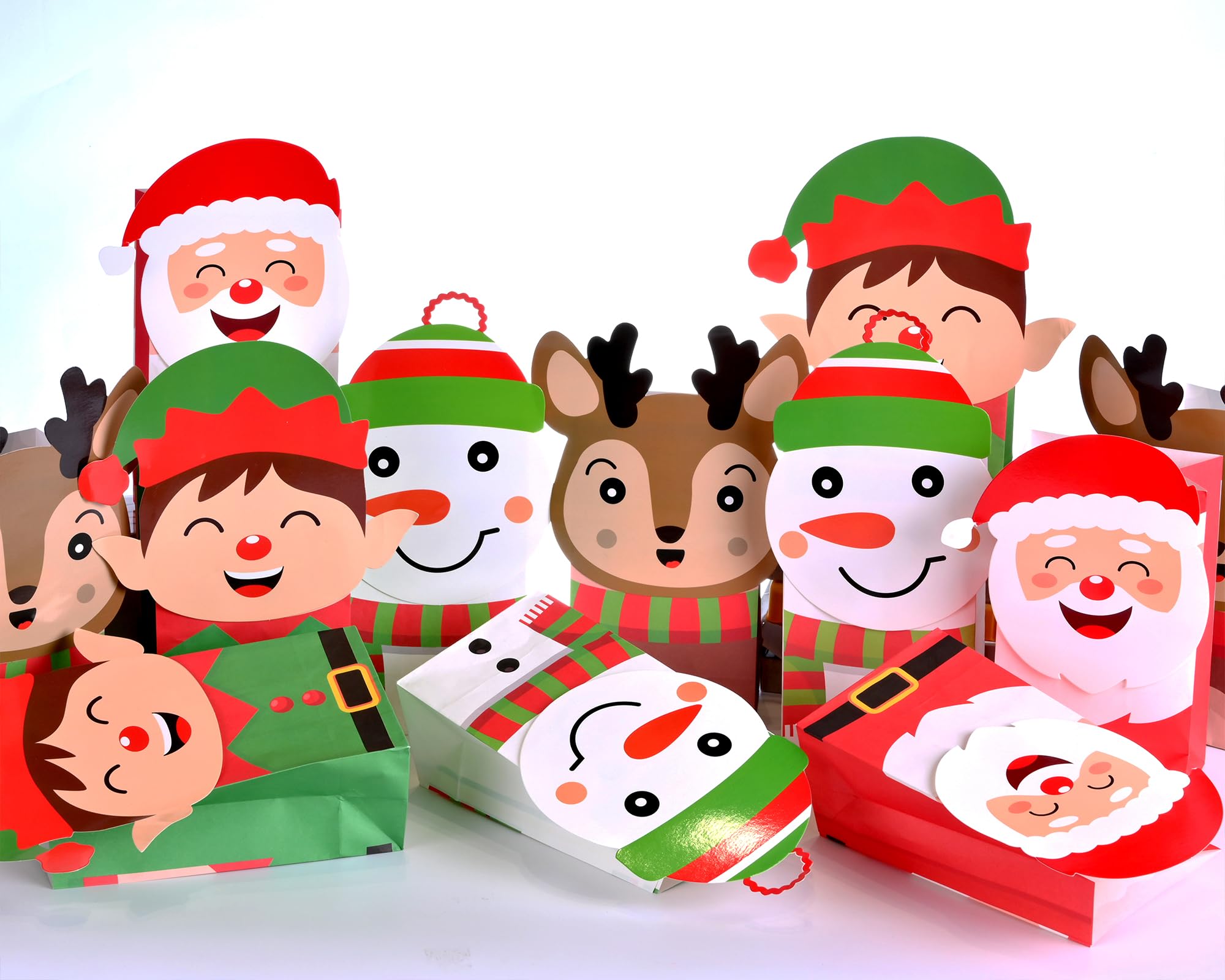 ONBKYGF Christmas keychains and stamps highlight quick classroom rewards and gift exchanges.