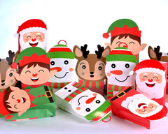 ONBKYGF Christmas keychains and stamps highlight quick classroom rewards and gift exchanges.