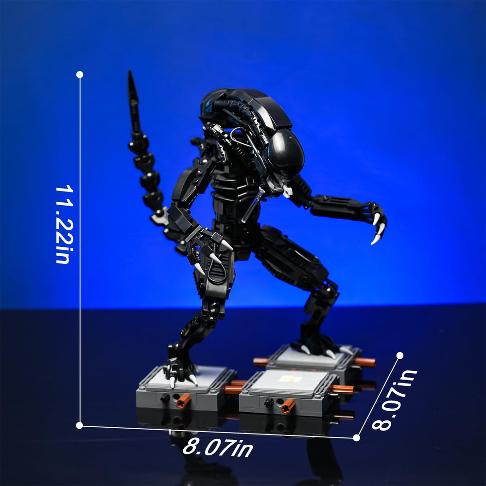 onederbkk Xenomorph build kit ABS plastic with smooth edges