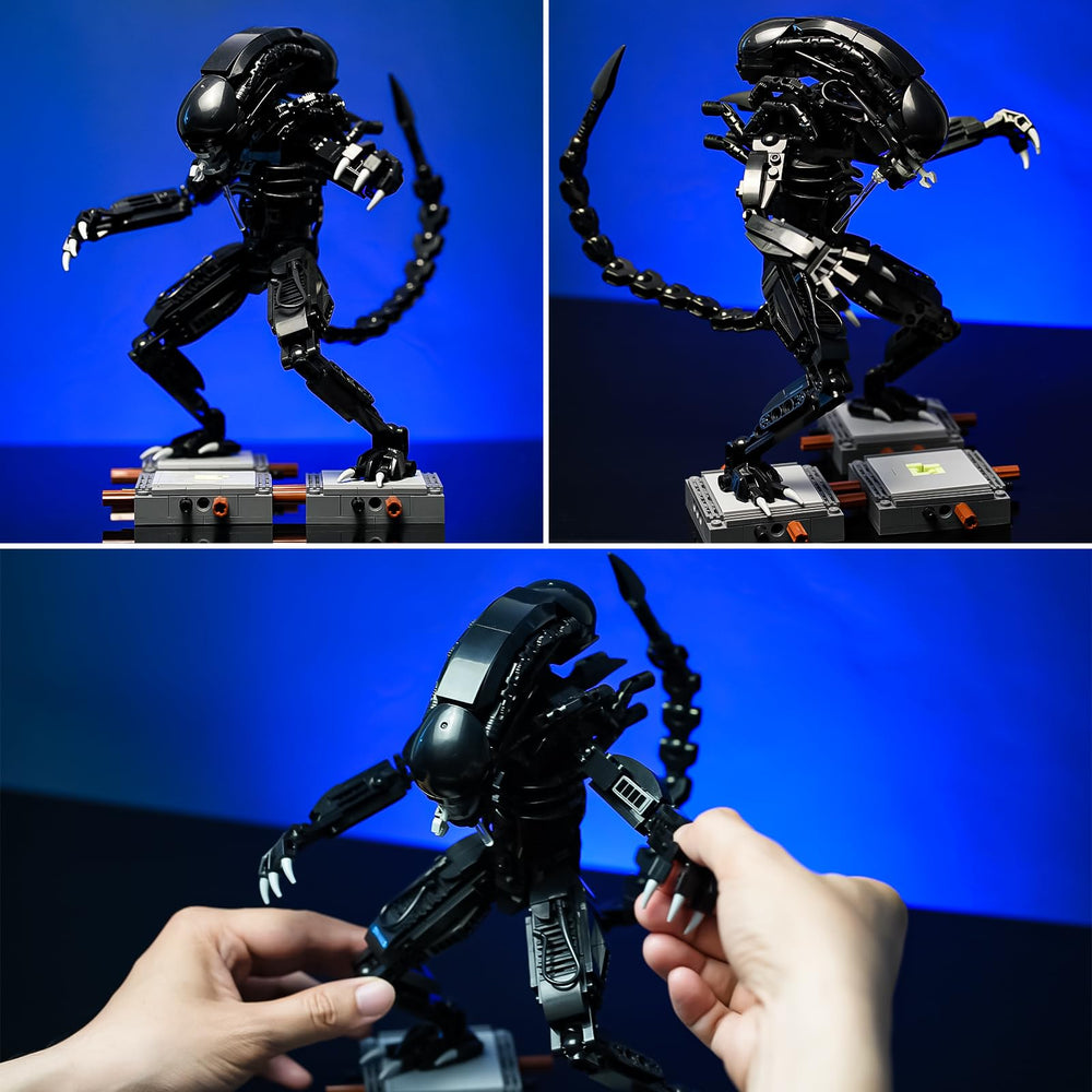 onederbkk Xenomorph build kit includes detailed step-by-step instructions