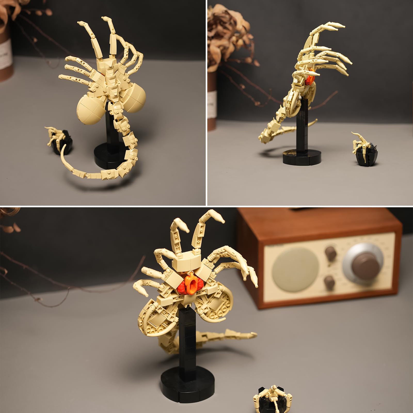 Onederbkk Xenomorph Facehugger instructions guide precise, confident building.
