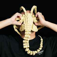 onederbkk Xenomorph instruction booklet supports step-by-step build