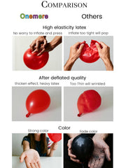 Onemere DIY assembly guide facilitates arch construction for quick setup.