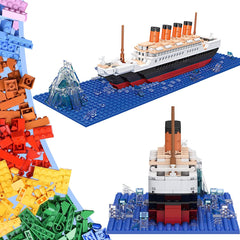 OneNext Titanic model steamboat stack highlighting authentic structural features.