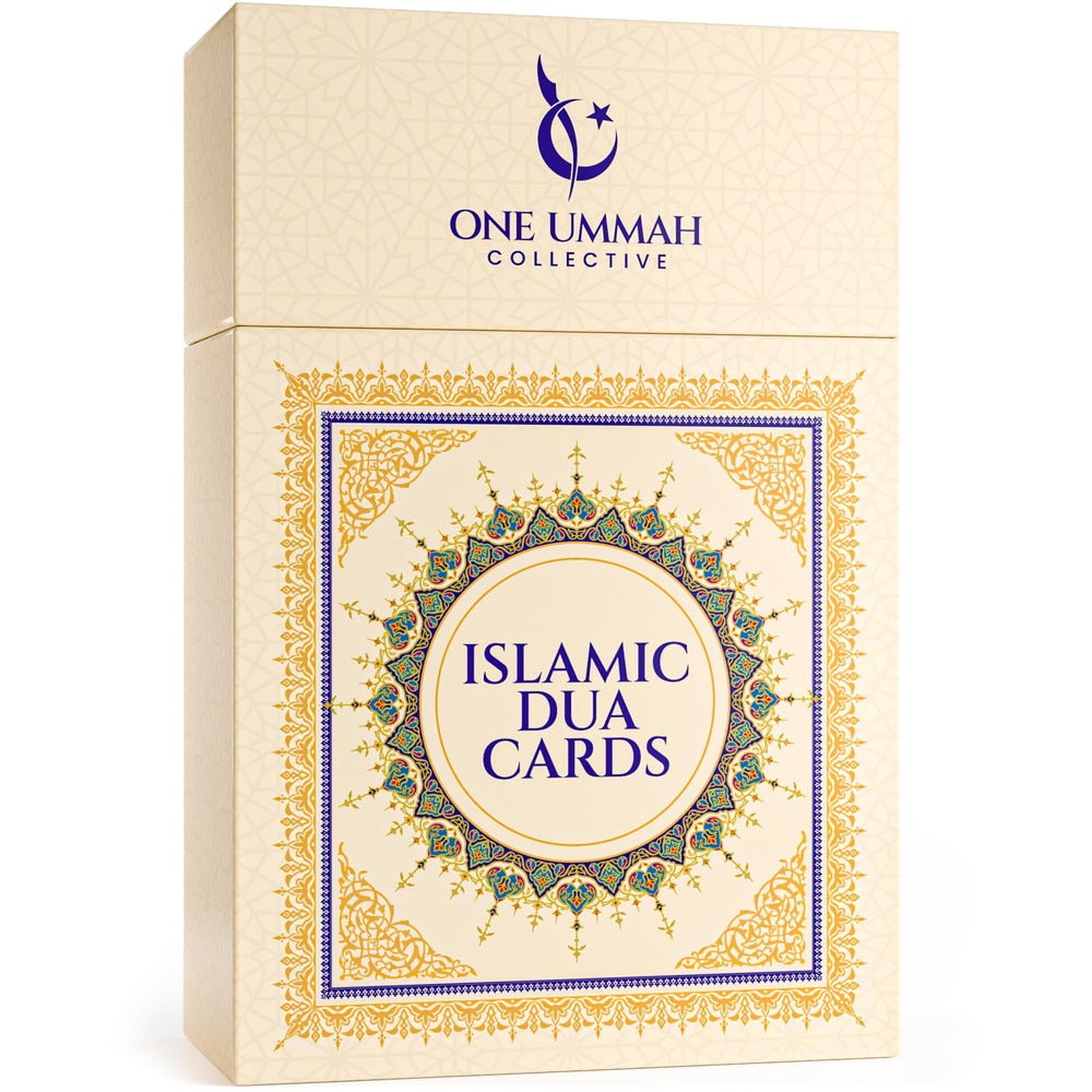 One Ummah Islamic Dua Cards cover display for daily remembrance at home.
