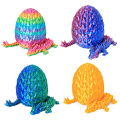 ONEVIVE dragon egg inside view showing hidden dragon and articulation