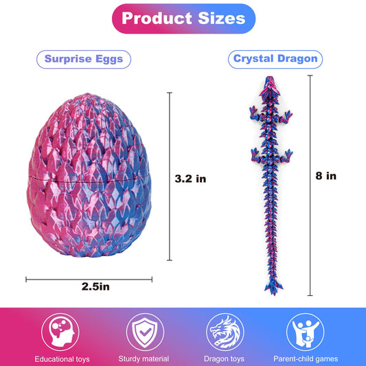 ONEVIVE dragon egg outside shell display for desk decor