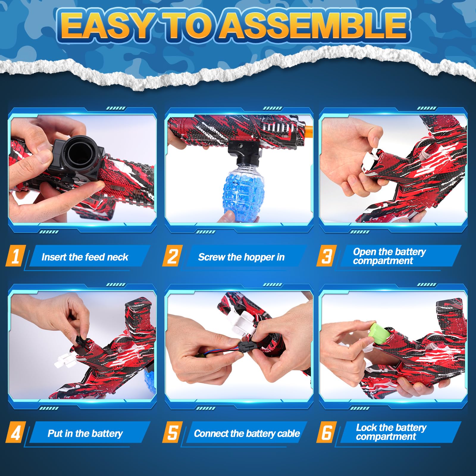 ONEXIZ Splatter Blaster with family enjoying outdoor play together.
