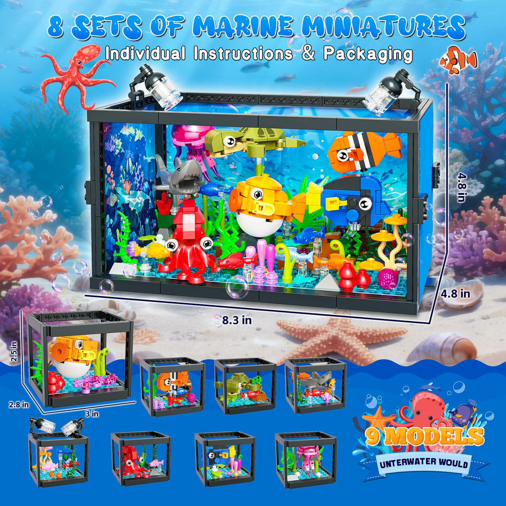 ONIMISC set featuring multiple sea creature models for varied play