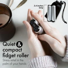 ONO Roller compact aluminum design enables quiet, smooth spins for focus