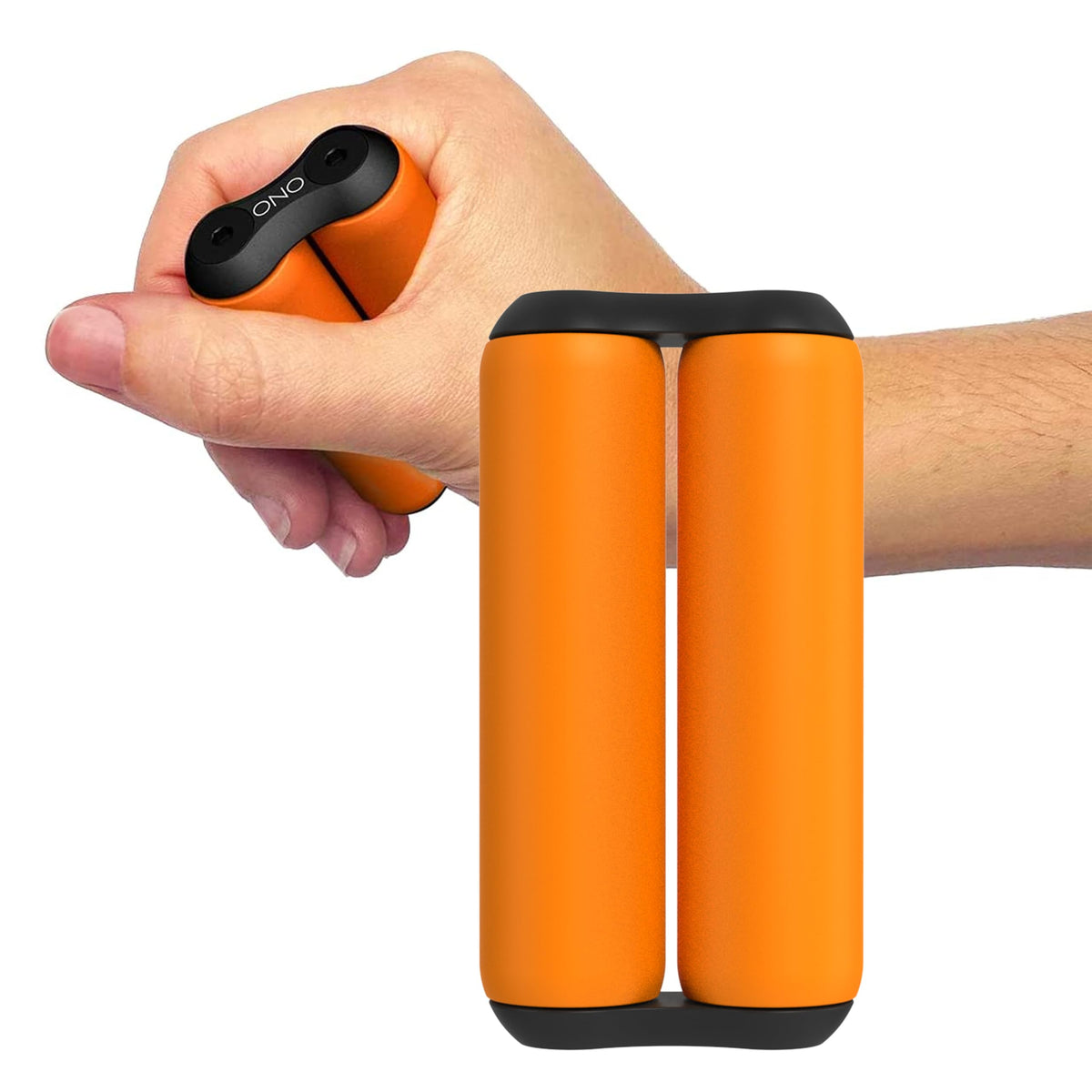 ONO Roller handheld fidget toy in hand for focused stress relief.