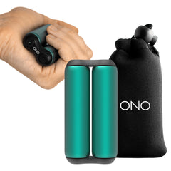 ONO Roller Jr teal compact design for discreet stress relief on the go.