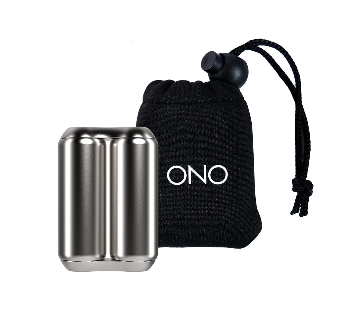 ONO Roller Mini handheld roller provides tactile stress relief during work.