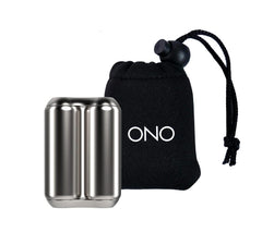 ONO Roller Mini handheld roller provides tactile stress relief during work.