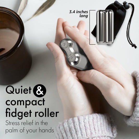 ONO Roller smooth rotation steel to aid focus and calm.