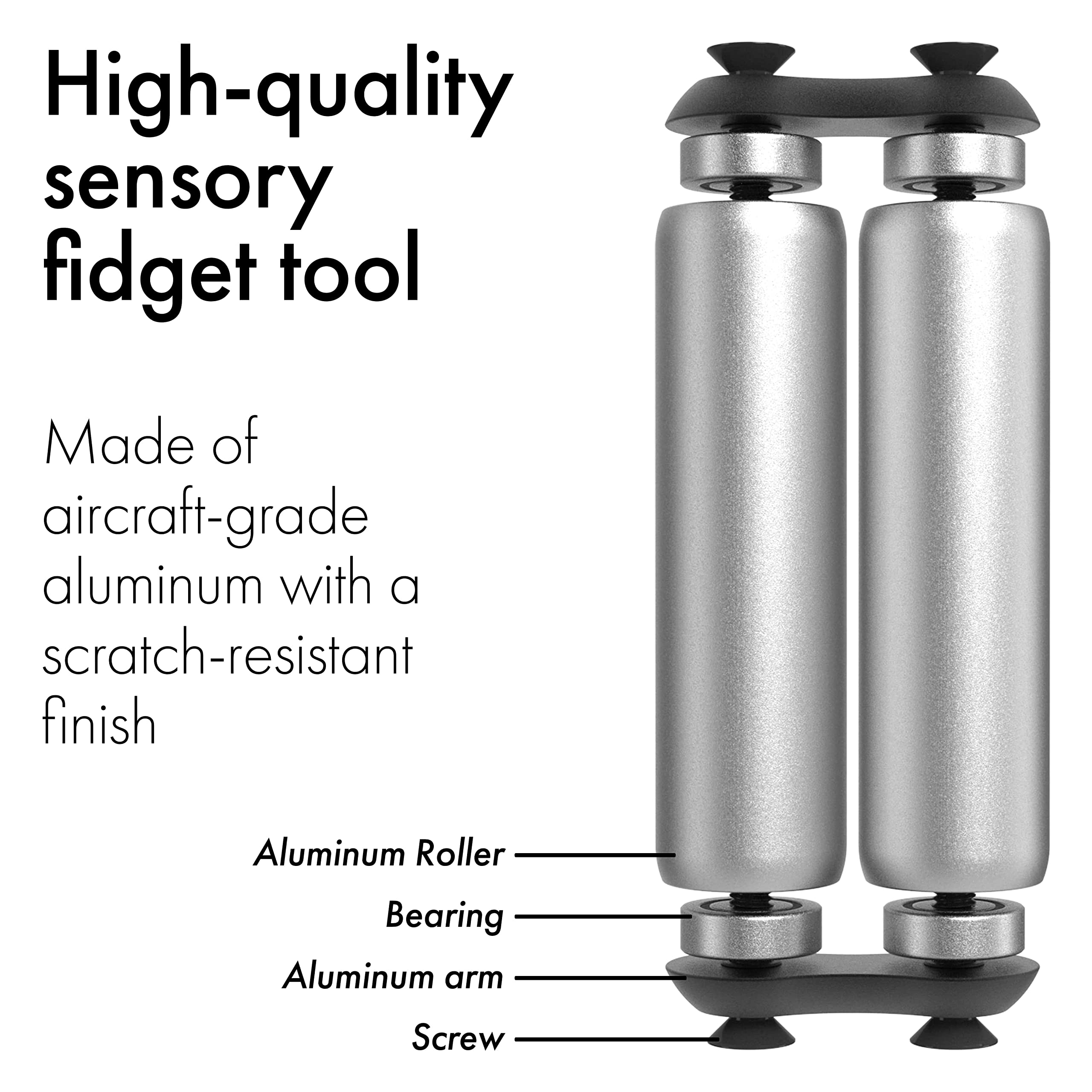 ONO Roller frictionless rolling in a durable aluminum body